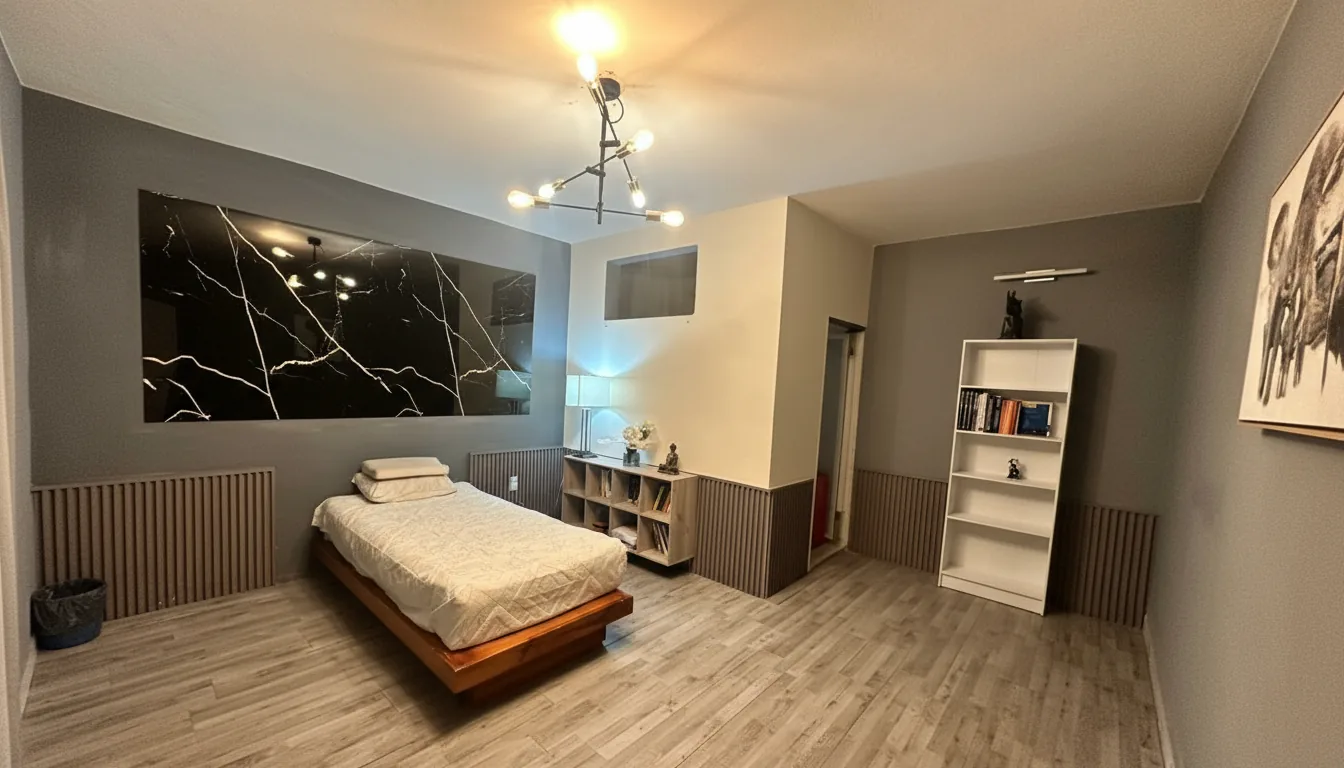 Habitaciones y espacios de descanso